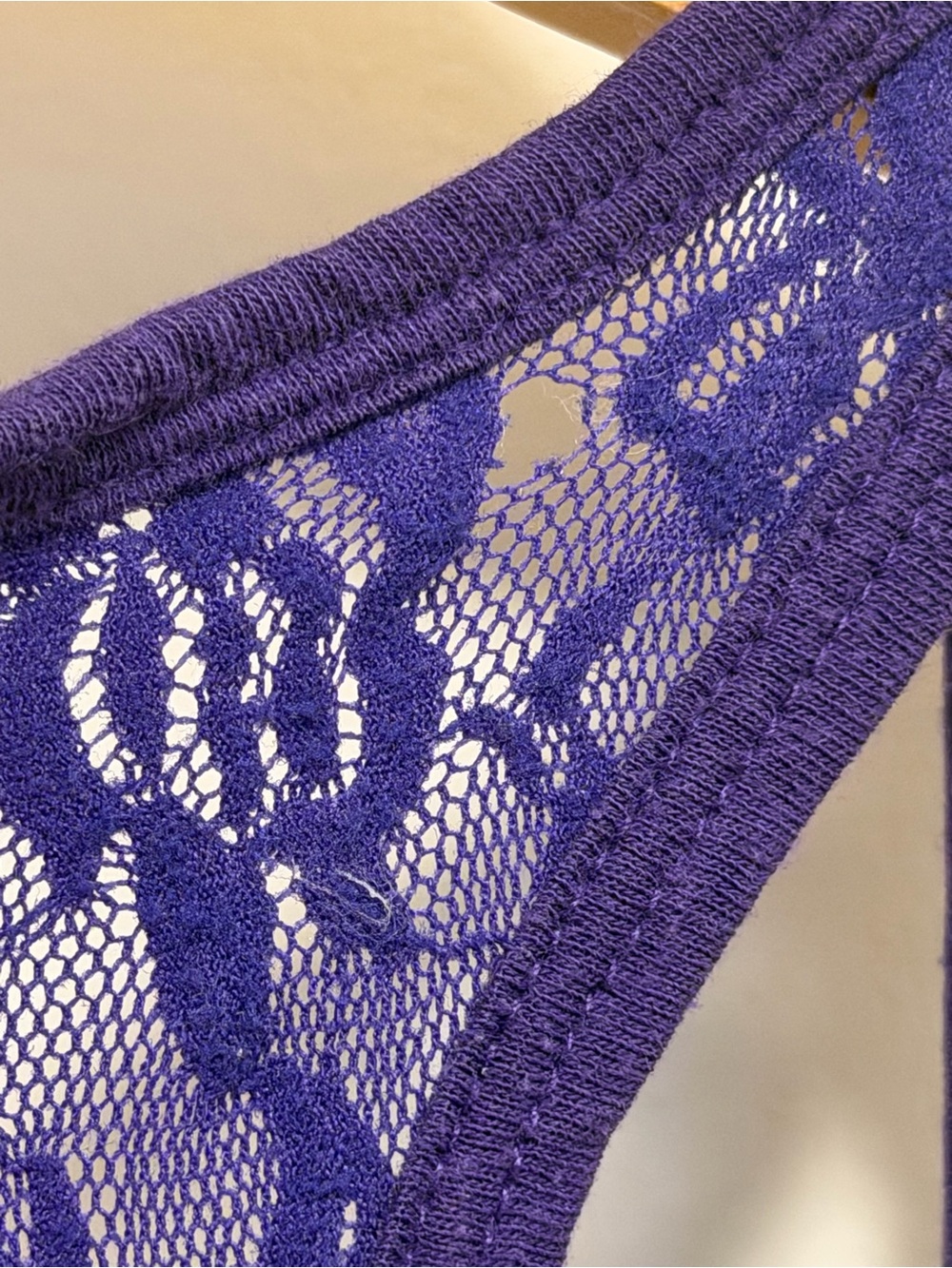 PINK Victoria's Secret Purple Racerback Tank Top - Picture 6 of 8